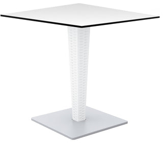 Riva HPL Top Square Table 24" White