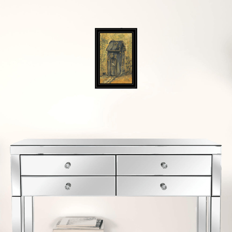 Thinking Room 3 Black Framed Print Wall Art