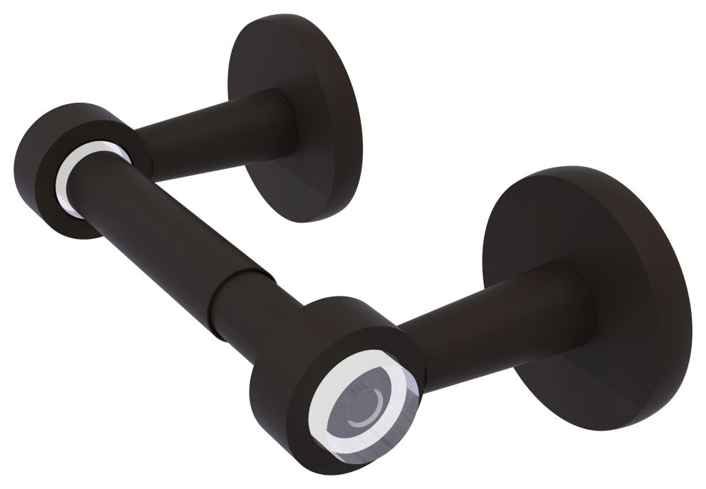 Clearview Two Post Toilet Tissue Holder, Oil Rubbed Bronze