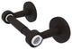 Clearview Two Post Toilet Tissue Holder, Oil Rubbed Bronze