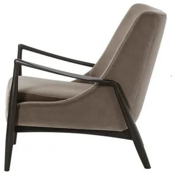 Sonder Living Pierce Chair | Vadit Chocolate / Mocha Frame