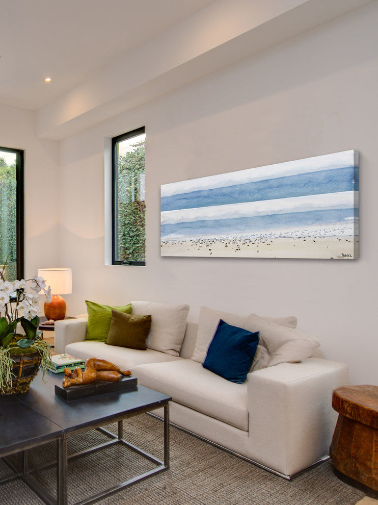 "House Ipanema" Fine Art Canvas Print, 45"x15"
