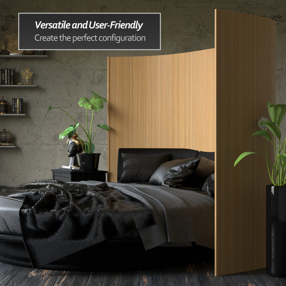 6' Tall Bamboo Wave Screen, Honey