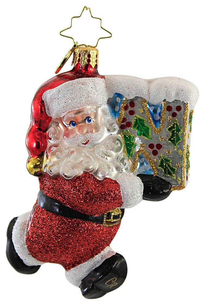 Christopher Radko Baby Nick-N Glass Santa Claus Christmas 1017646N