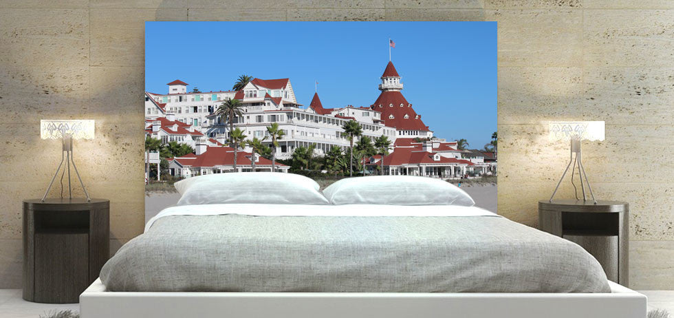 "Hotel Del Coronado" Headboard