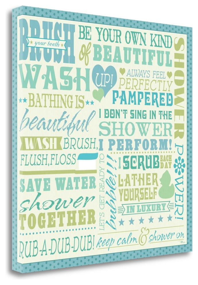 "Wash Up V" By Pela Studio, Giclee Print on Gallery Wrap Canvas, Ready to Hang