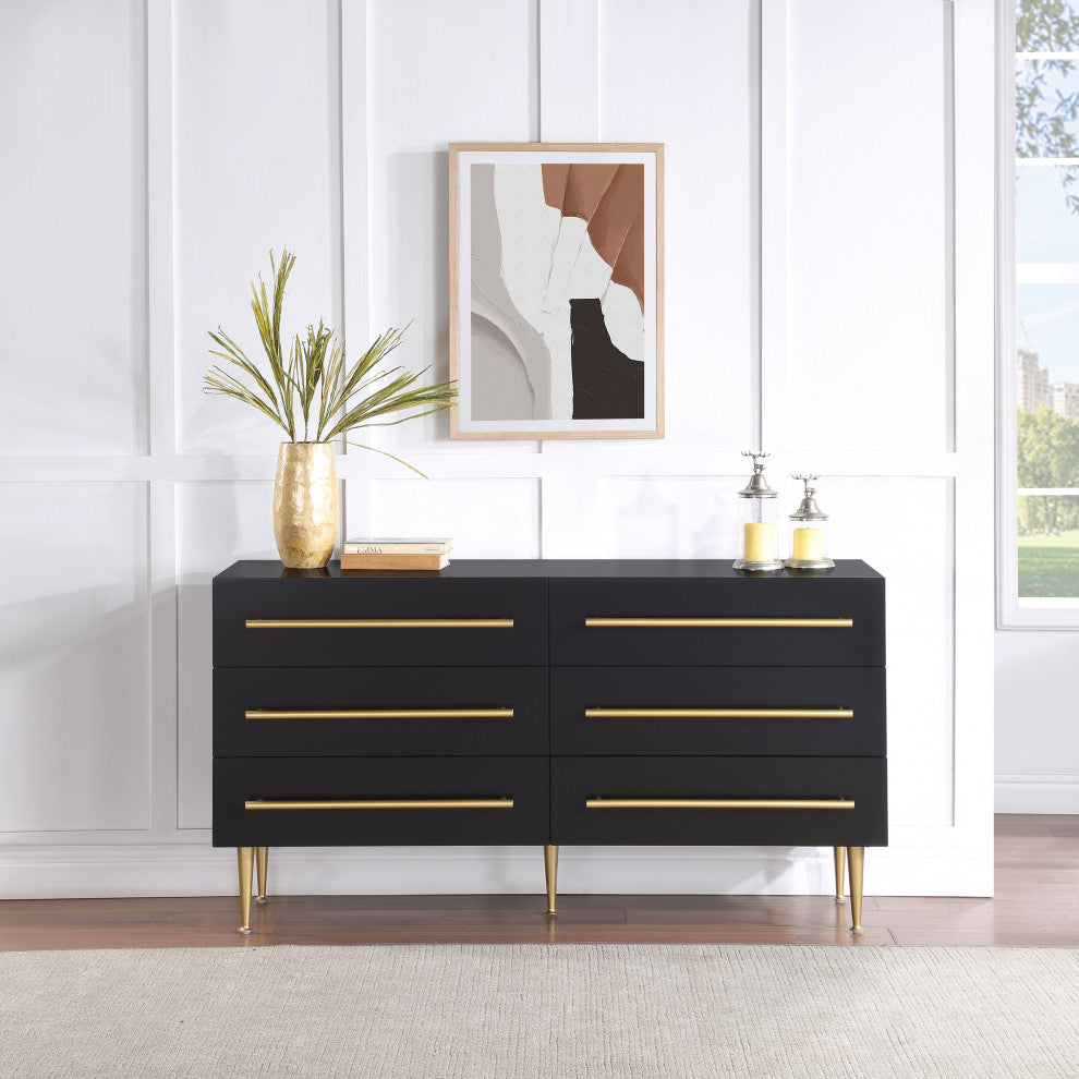 Marisol Dresser, Rich Black Finish