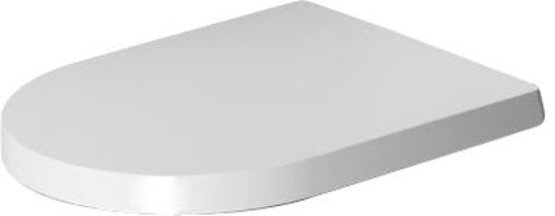 Duravit 002009 ME by Starck Elongated Closed-Front Toilet Seat - White
