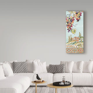 Daphne Brissonnet 'Tuscan Breeze Iv' Canvas Art, 14"x32"
