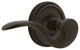 Classic Rose With Manor Lever, Oil-Rubbed Bronze, Passage, Right-Handed