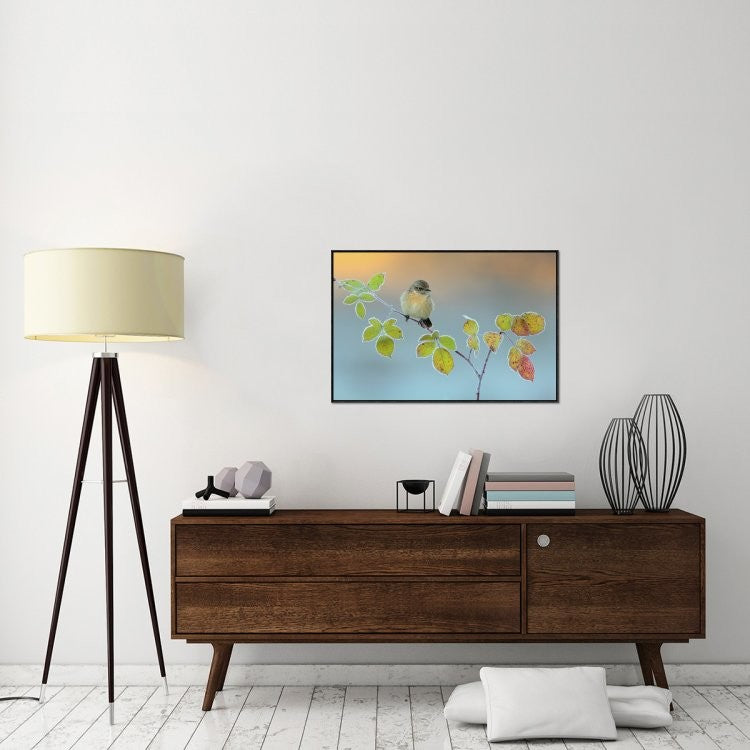 "Winter Colors" Framed Canvas Giclee by Andres Miguel Dominguez, 37x25"
