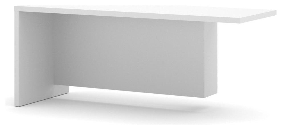 Bestar Pro-Linea Return Table, White