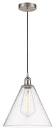 Innovations 616-1P-SN-GBC-124 1-Light Mini Pendant, Brushed Satin Nickel