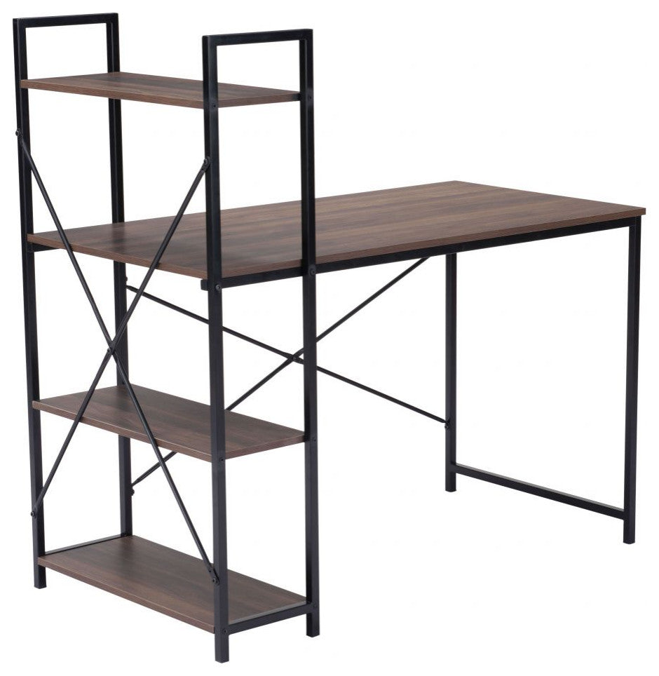 Lebanon Desk Brown/Black