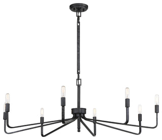 Salem 8-Light Forged Iron Chandelier