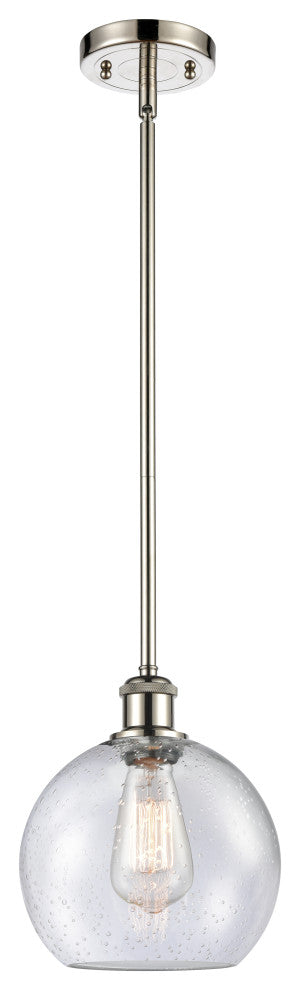 Innovations Lighting 516-1S-PN-G124-8-LED Athens 1 Light 8" Mini Pendant
