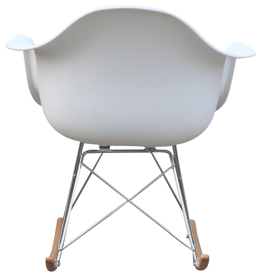 Modern Classics Rocker Arm Chair, White