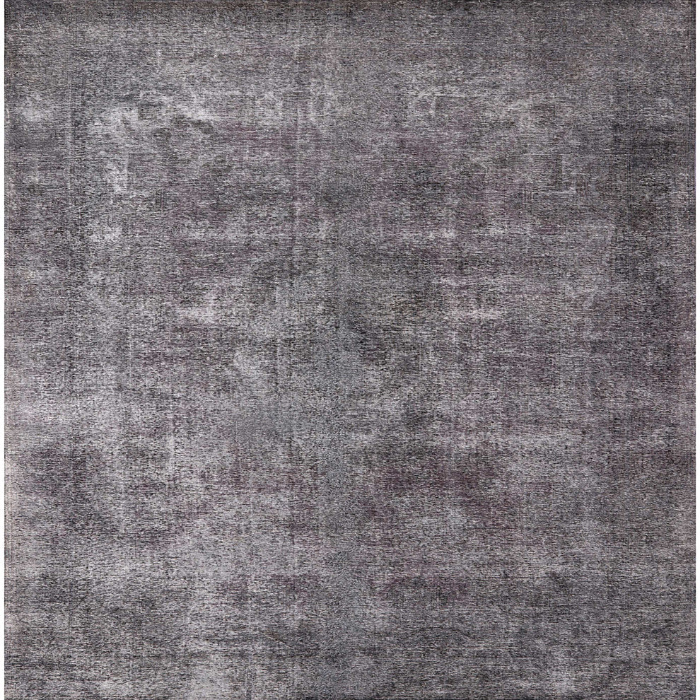 Ahgly Company Indoor Square Mid-Century Modern Area Rugs, 3' Square