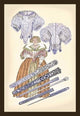 Bucks and Lacing- Fine Art Giclee Print 24" x 36"