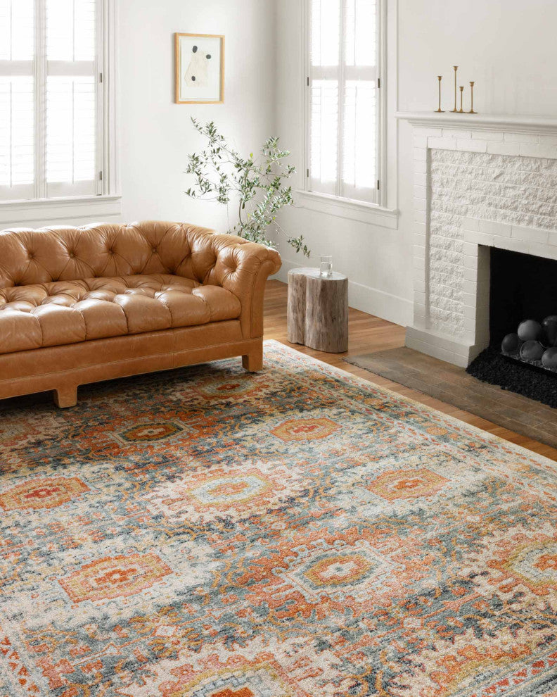 Loloi II Jocelyn Ivory/Multi, 9'-6" X 12'-6"