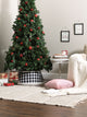 Holiday Tree Collar Black And White Buffalo Check