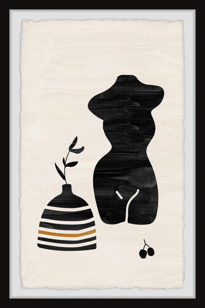"Love of Nobody" Framed Painting Print, 8x12