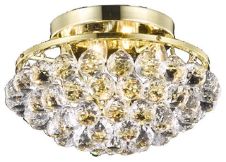 9805 Corona Collection Flush Mount, Gold
