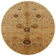 Ahgly Company Indoor Round Mid-Century Modern Area Rugs, 4' Round