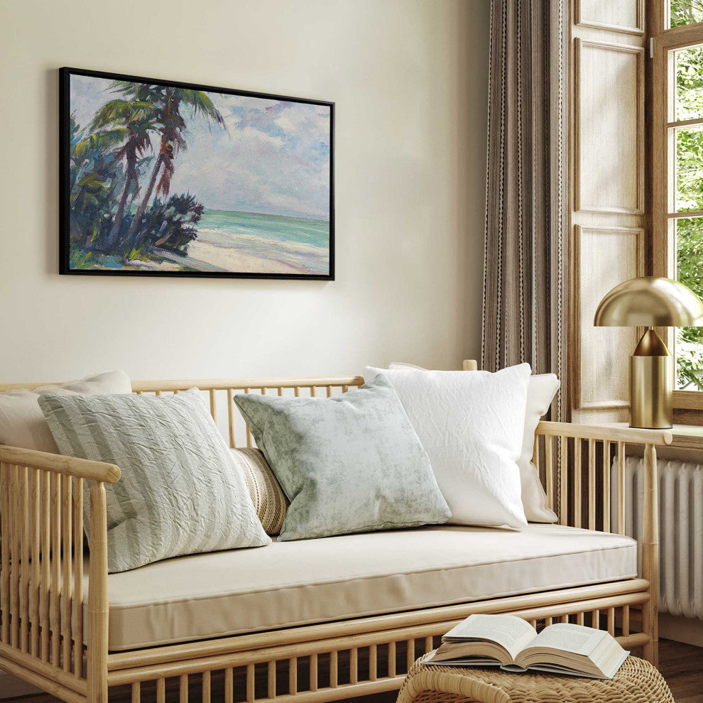 "Naples' Sandy Playground" - A Seaside Serenity Piece