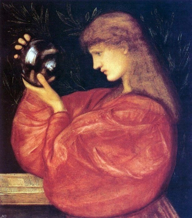 Sir Edward Burne-Jones Astrologia, Gallery Wrapped Canvas Print, 20"x25"