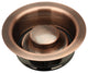 Copper Kitchen Sink Garbage Disposal Flange Stopper, Antique Copper