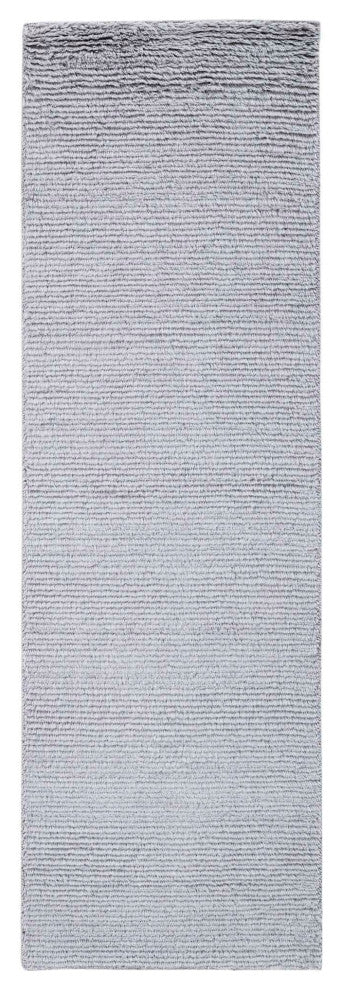 Bliss Solid Area Rug, Gray, 2'6"x8'