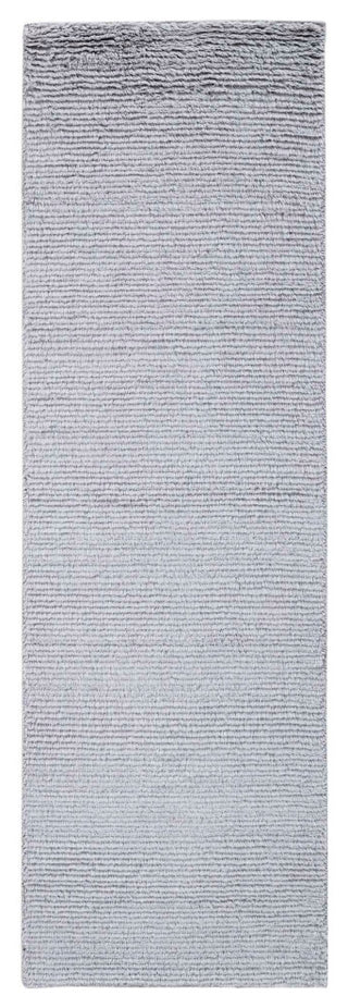 Bliss Solid Area Rug, Gray, 2'6"x8'