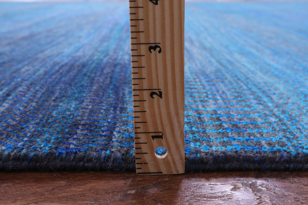 10' 0" X 20' 0" Super Savannah Gabbeh Hand Knotted Wool and Silk Rug Q8620