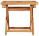 vidaXL Deckchair Patio Lounge Chair Sunbed with Table 2 Pcs Solid Teak Wood