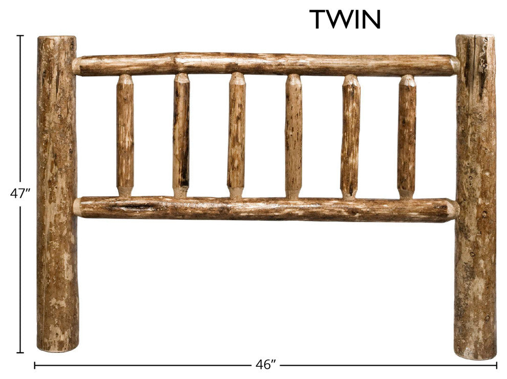 Glacier Country Collection Twin Headboard