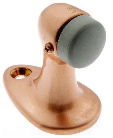Genuine Solid Brass Large Stop "Gooseneck", Bright Copper