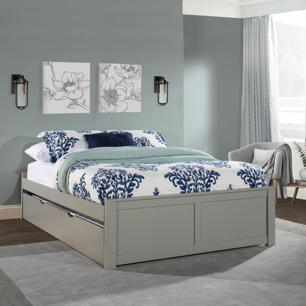 Hillsdale Pulse Wood Full Platform Bed With Trundle