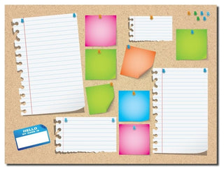 R2H Methods 'Cork Board' Dry Erase Memo Board on ArtPlexi