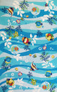 Sonesta 2011 Blue Tropical Fish Rug, 20"x30"