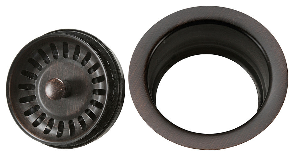 16" Round Copper Prep Sink, Fleur De Lis & 3.5" Drain Opening