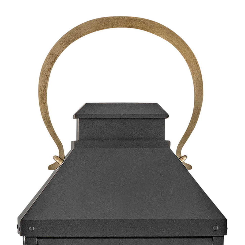 Hinkley Dawson Large Post Top Or Pier Mount Lantern, Black