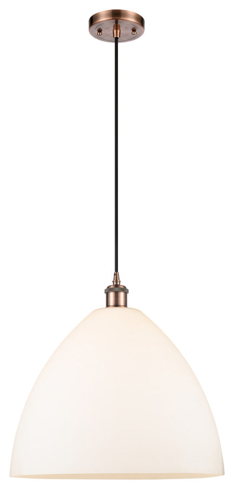 Innovations 516-1P-AC-GBD-161-LED 1 Light Pendant, Antique Copper