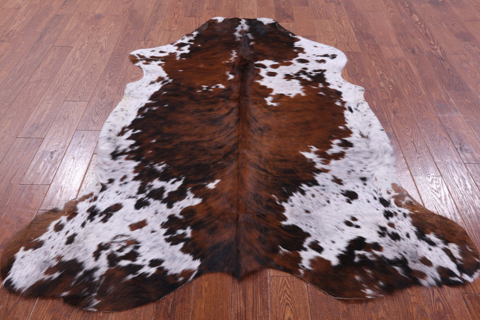 6' 8" X 5' 7" Natural Cowhide Rug C2281