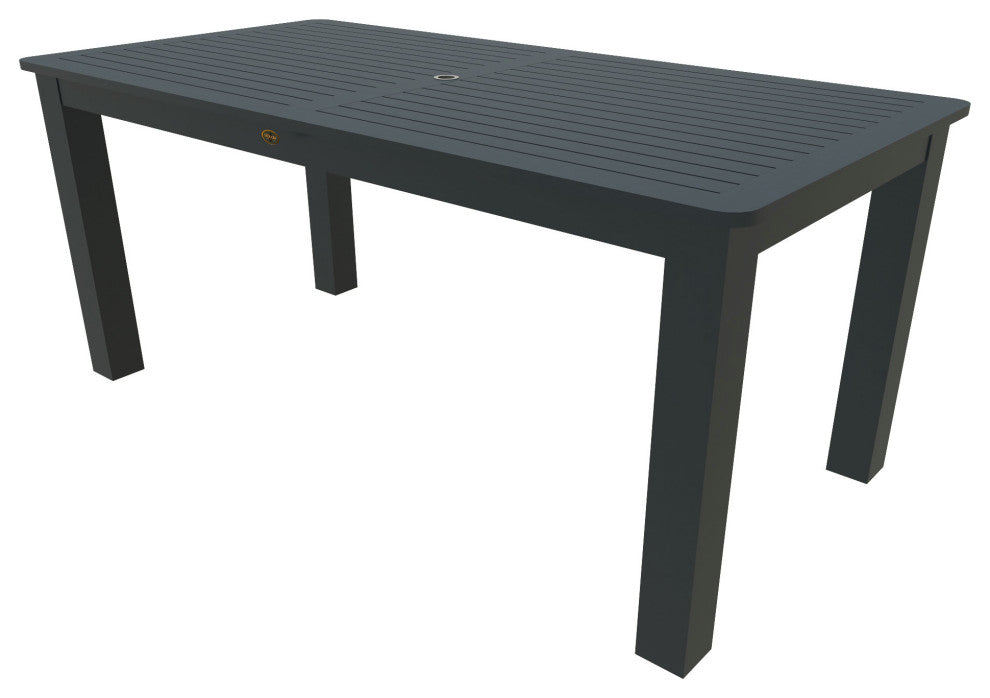 Rectangular 42x84 Counter Table, Weathered Acorn, Federal Blue