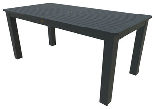 Rectangular 42x84 Counter Table, Weathered Acorn, Federal Blue