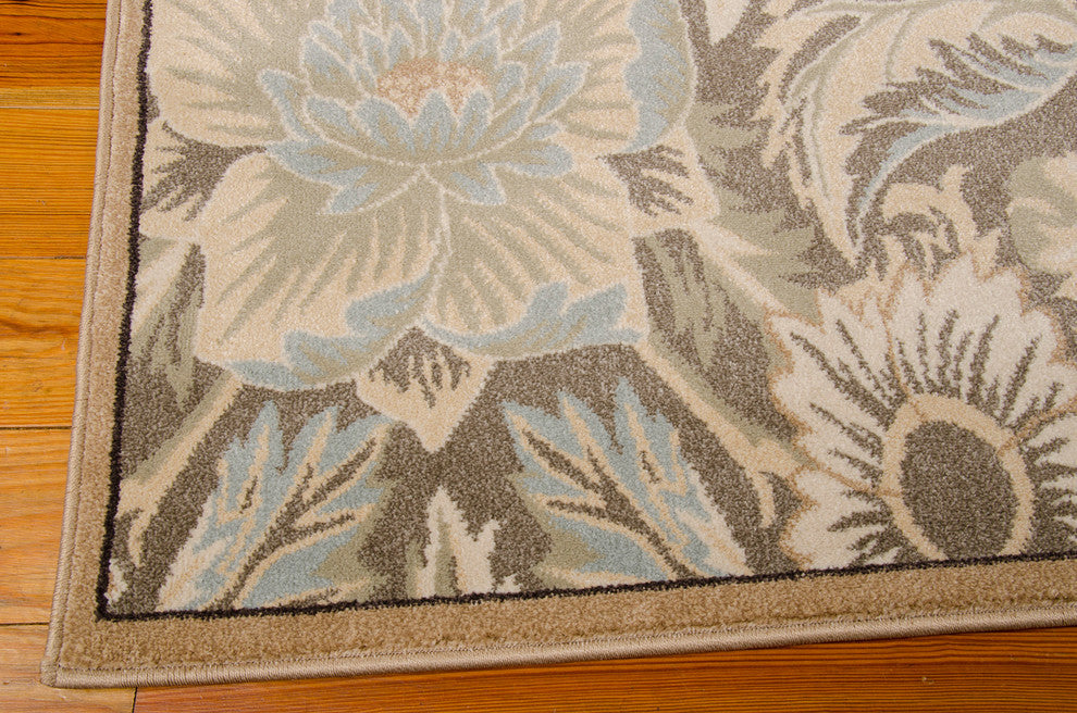 NOURISON WALDEN GREY AREA RUG