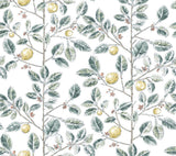 Limoncello Toile Forest Wallpaper