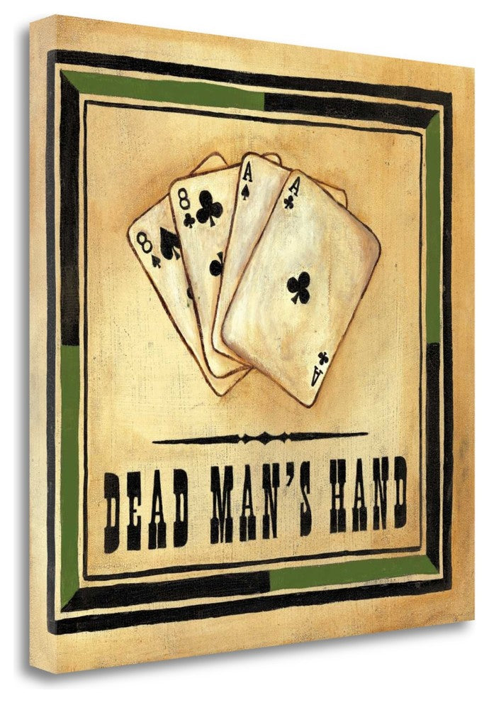 "Dead Mans Hand" By Jocelyne Anderson-Tapp, Giclee Print on Gallery Wrap Canvas