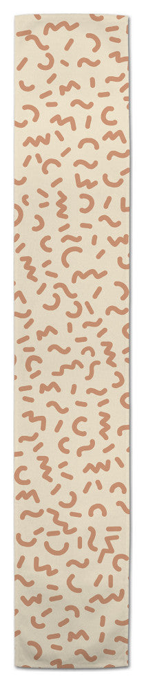 Funky Squiggles 16x90 Cotton Twill Runner